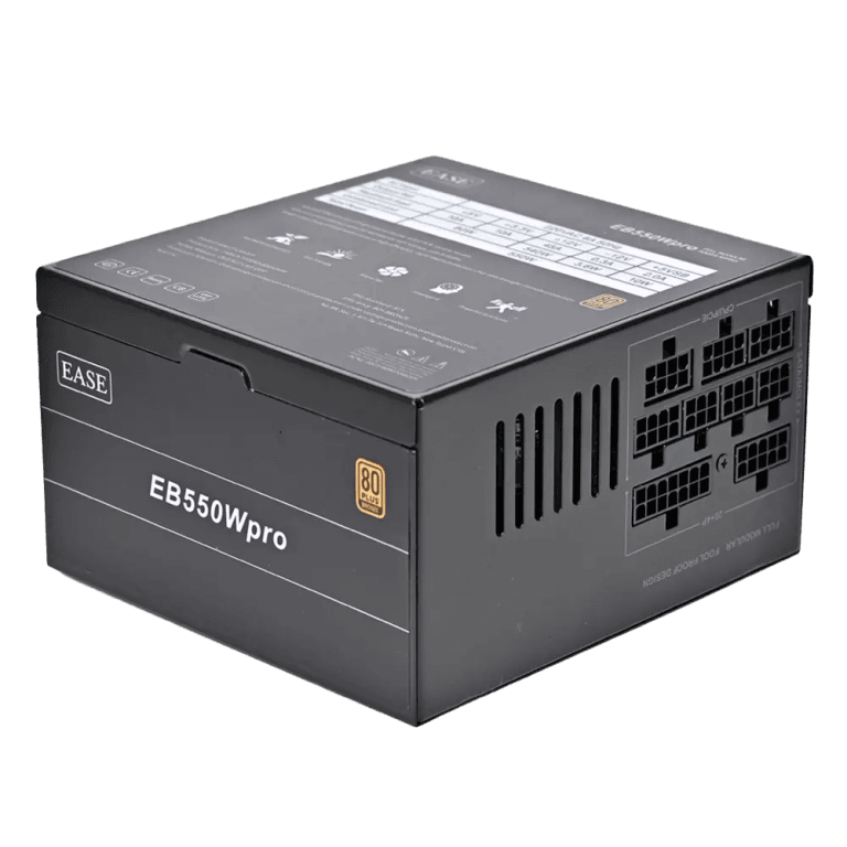 EASE EB550W PRO 550w power supply at Microzaib Gaming Store