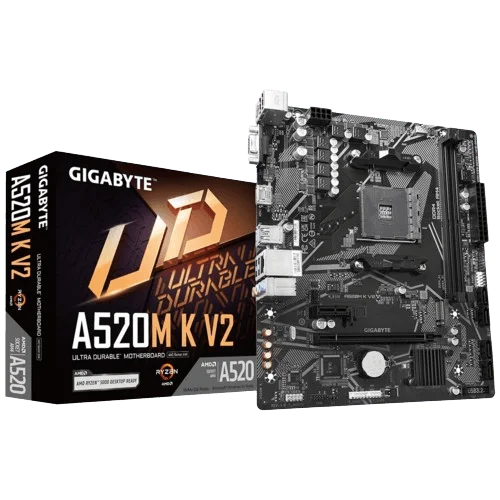GIGABYTE A520M K V2 AM4 DDR4 Micro-ATX Motherboard
