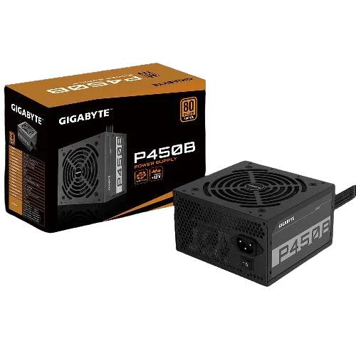 GIGABYTE P450B 450W 80 PLUS Bronze ATX Power Supply