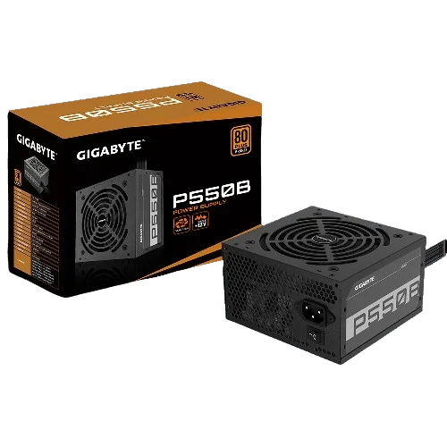 GIGABYTE P550B 550W 80 PLUS Bronze ATX Power Supply