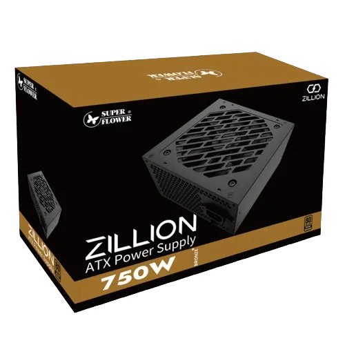 Super Flower ZILLION DB 750W 80 PLUS Bronze ATX Power Supply