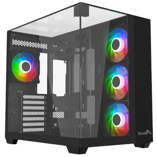 Thunder Battle Station TGC-666 ATX Gaming Case - Black
