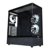 EASE EC123B Tempered Glass Gaming Case