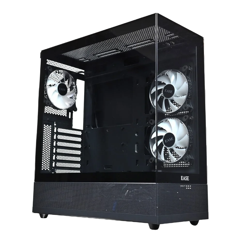 EASE EC123B Tempered Glass Gaming Case