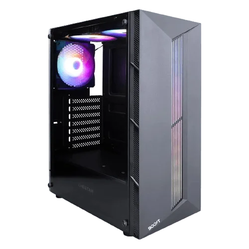 Boost Cheetah RGB Mid Tower ATX Gaming Case