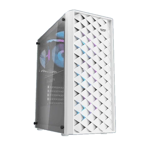 DarkFlash DK351 ATX Gaming Case with 4 RGB Fans