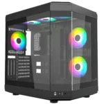 Thunder Carbon TGC-639B ATX Gaming Case - Black