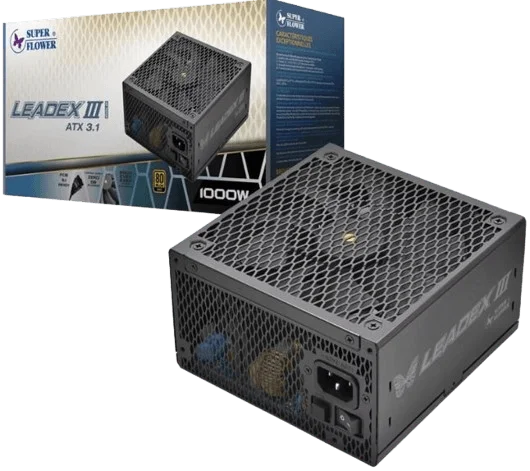 Super Flower LEADEX III Gold UP 1000W 80 PLUS Gold ATX 3.1 Power Supply