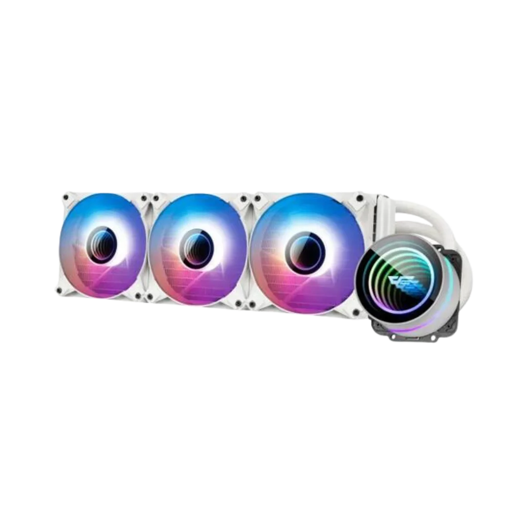 Darkflash DX-360 Twister White Liquid CPU Cooler | Quiet & Cool