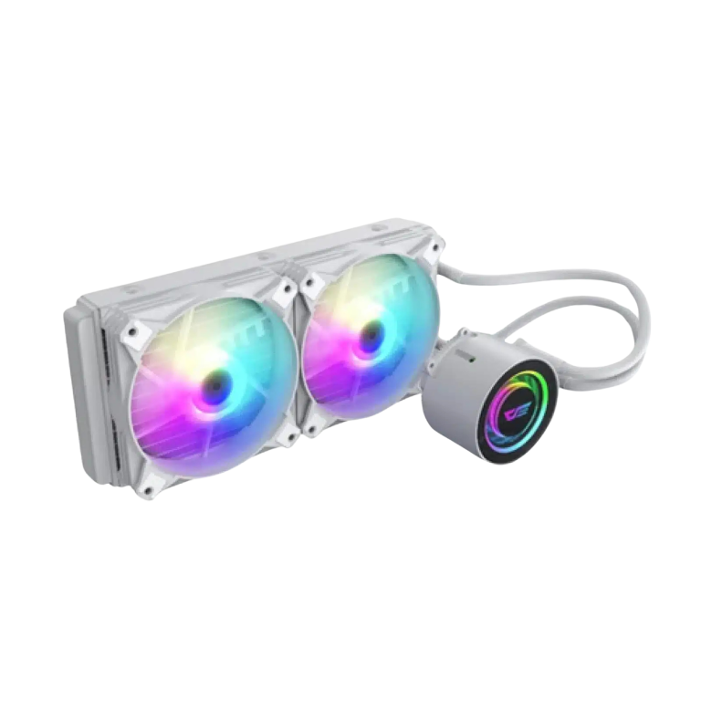 Darkflash Twister DX-240 AIO Liquid Cooler White Optimized