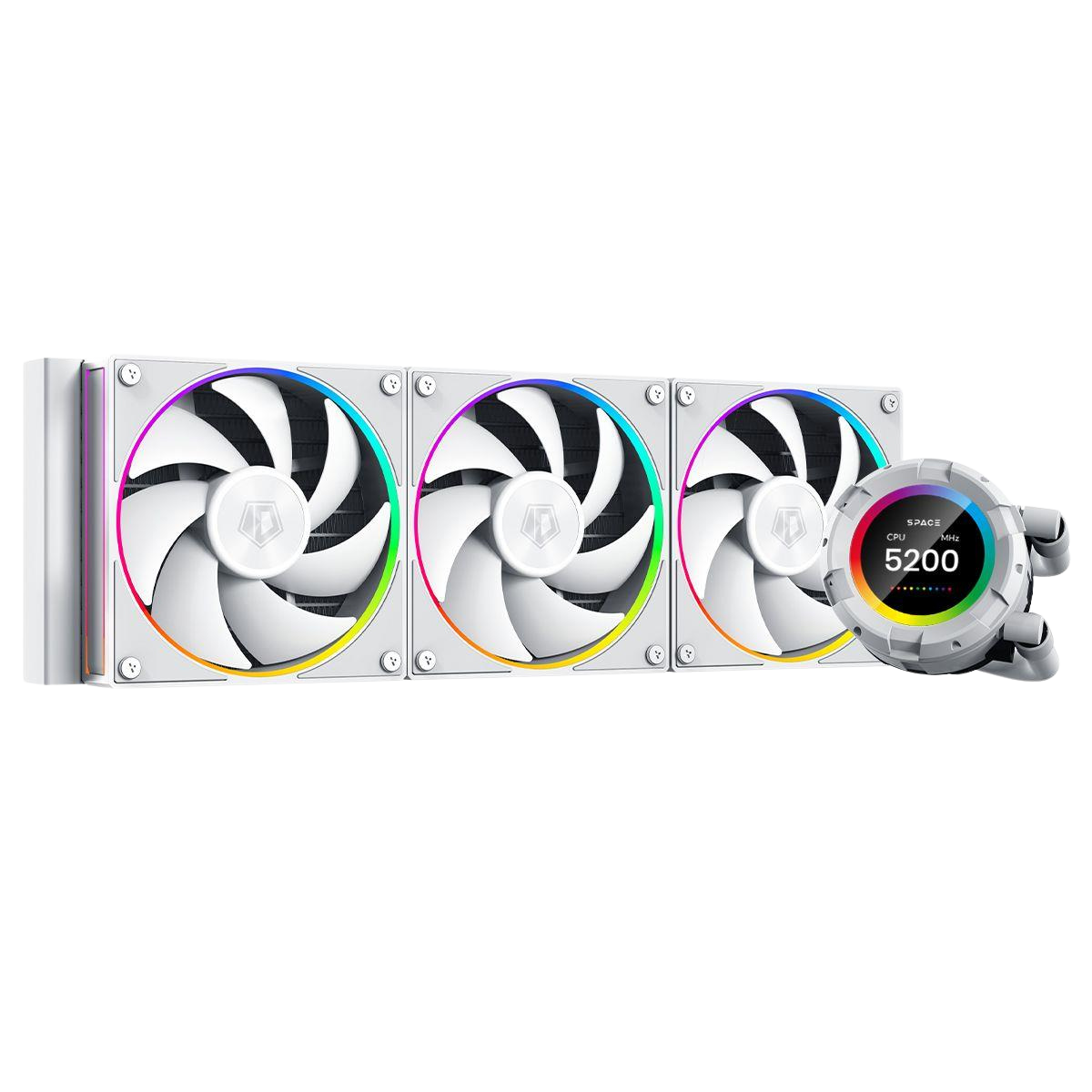Thunder BORA 360MM AIO Liquid Cooler White - Performance Cooling