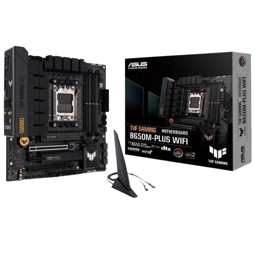 ASUS TUF GAMING B650M-PLUS WIFI AM5 DDR5 Micro-ATX Motherboard