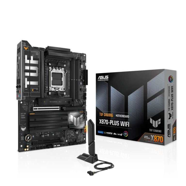 ASUS TUF GAMING X870-PLUS WIFI AM5 DDR5 ATX Motherboard
