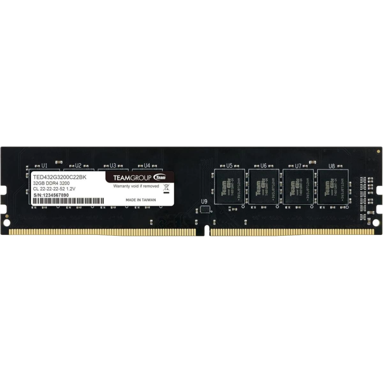 Teamgroup ELITE 32GB DDR4 3200MHz - High Performance RAM