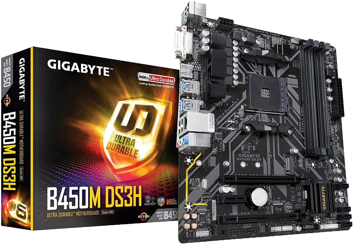Gigabyte B450M DS3H (NEW) – High‑Performance, Affordable AMD Motherboard