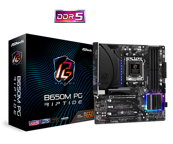 AsRock B650M PG RIPTIDE motherboard