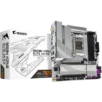 GIGABYTE B650M AORUS ELITE AX ICE AM5 DDR5 Micro-ATX WiFi Motherboard