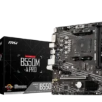 MSI B550M-A PRO AM4 DDR4 Micro-ATX Motherboard