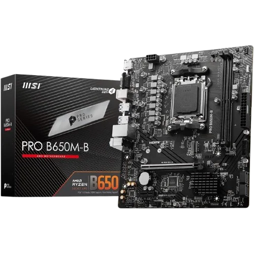 MSI PRO B650M-B AM5 DDR5 Micro-ATX Motherboard
