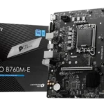 MSI PRO B760M-E LGA1700 DDR5 Micro-ATX Motherboard