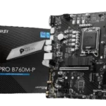 MSI PRO B760M-P LGA1700 DDR5 Micro-ATX Motherboard