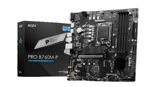 MSI PRO B760M-P LGA1700 DDR5 Micro-ATX Motherboard