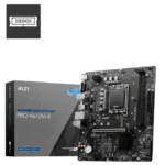 MSI PRO H610M-E LGA1700 DDR5 Micro-ATX Motherboard