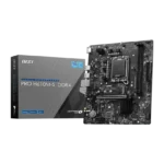 MSI PRO H610M-S DDR4 LGA1700 Micro-ATX Motherboard