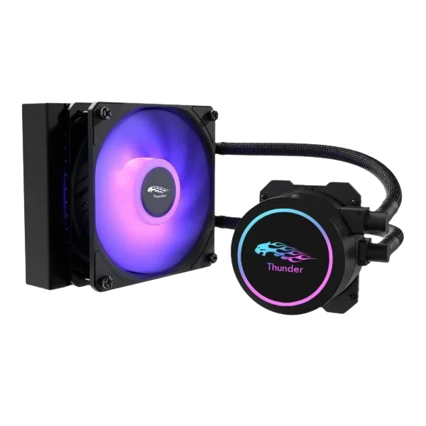 Thunder Gelid 120mm AIO Liquid CPU Cooler - Black