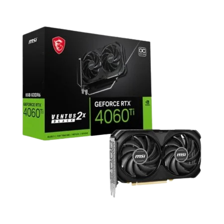 MSI Ventus 2x RTX 4060TI Open Box graphics card