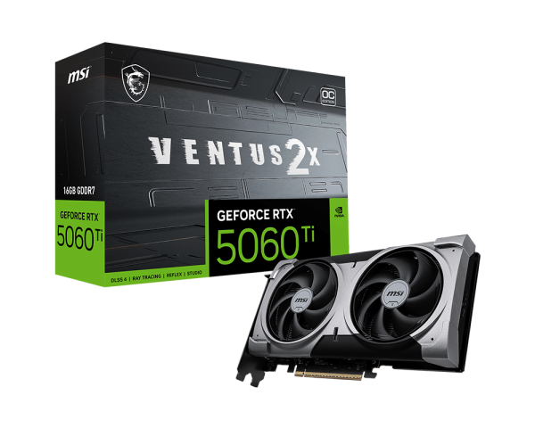 MSI RTX 5060 Ti 16G Ventus 2X Plus