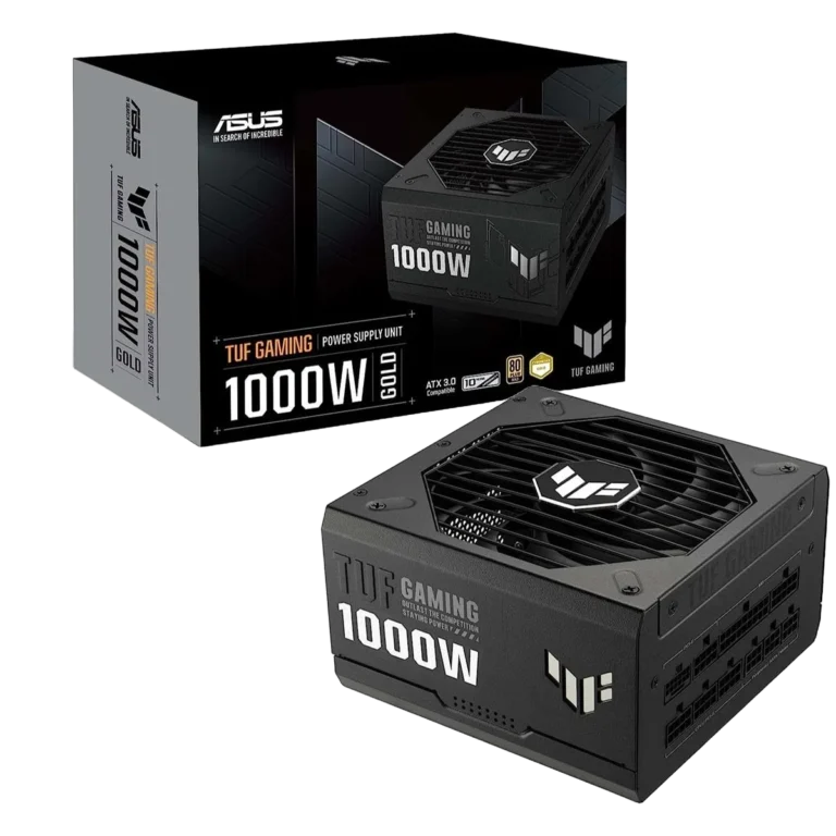 ASUS TUF Gaming 1000W 80 PLUS Gold Fully Modular ATX 3.1 Power Supply