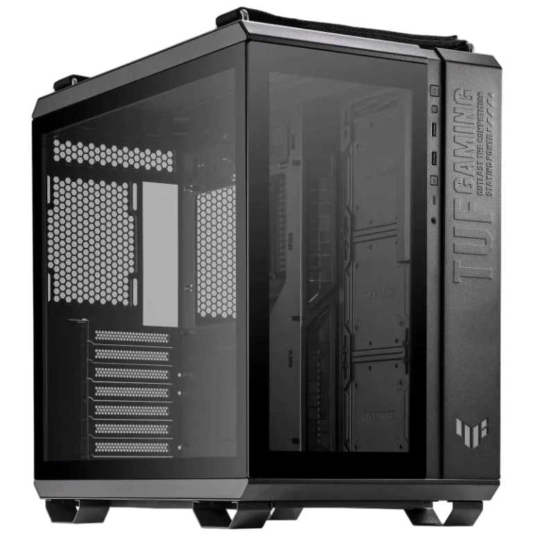 ASUS TUF Gaming GT502 Dual-Chamber ATX Gaming Case - Black