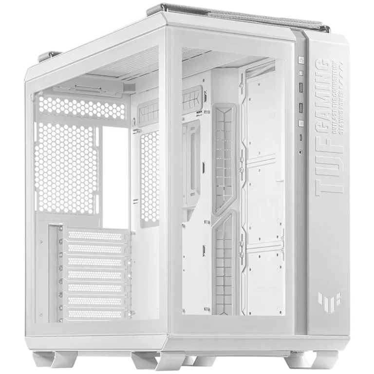 ASUS TUF Gaming GT502 Dual-Chamber ATX Gaming Case - White