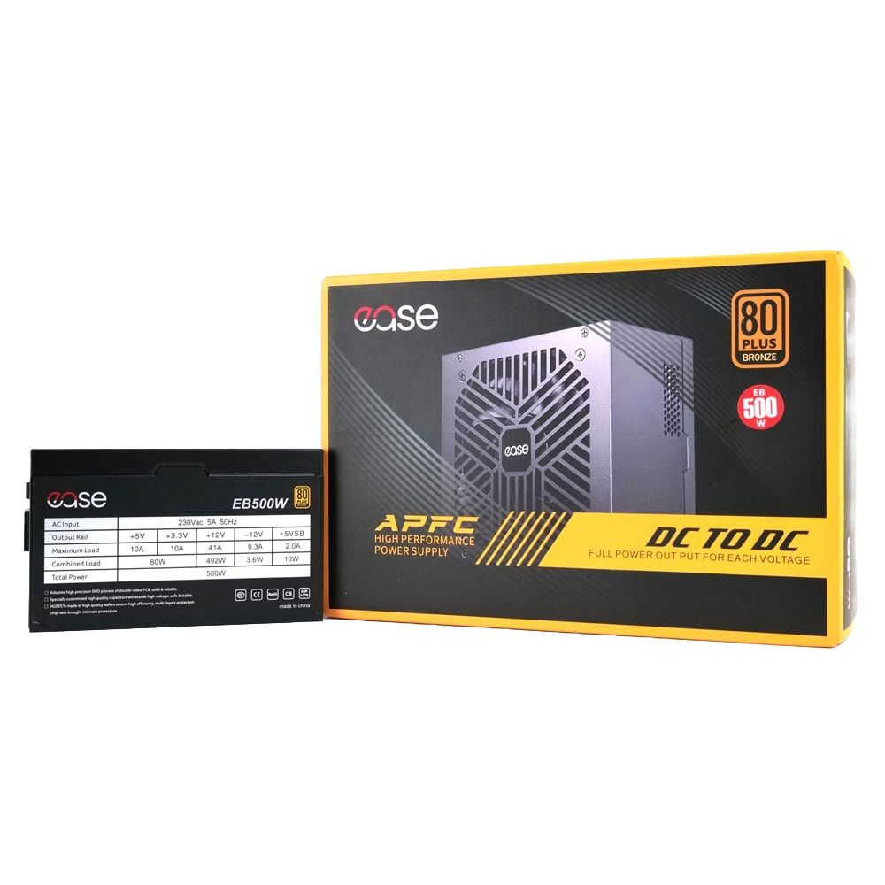 EASE EB500W 80+ Bronze PSU: Price & Specs in Pakistan