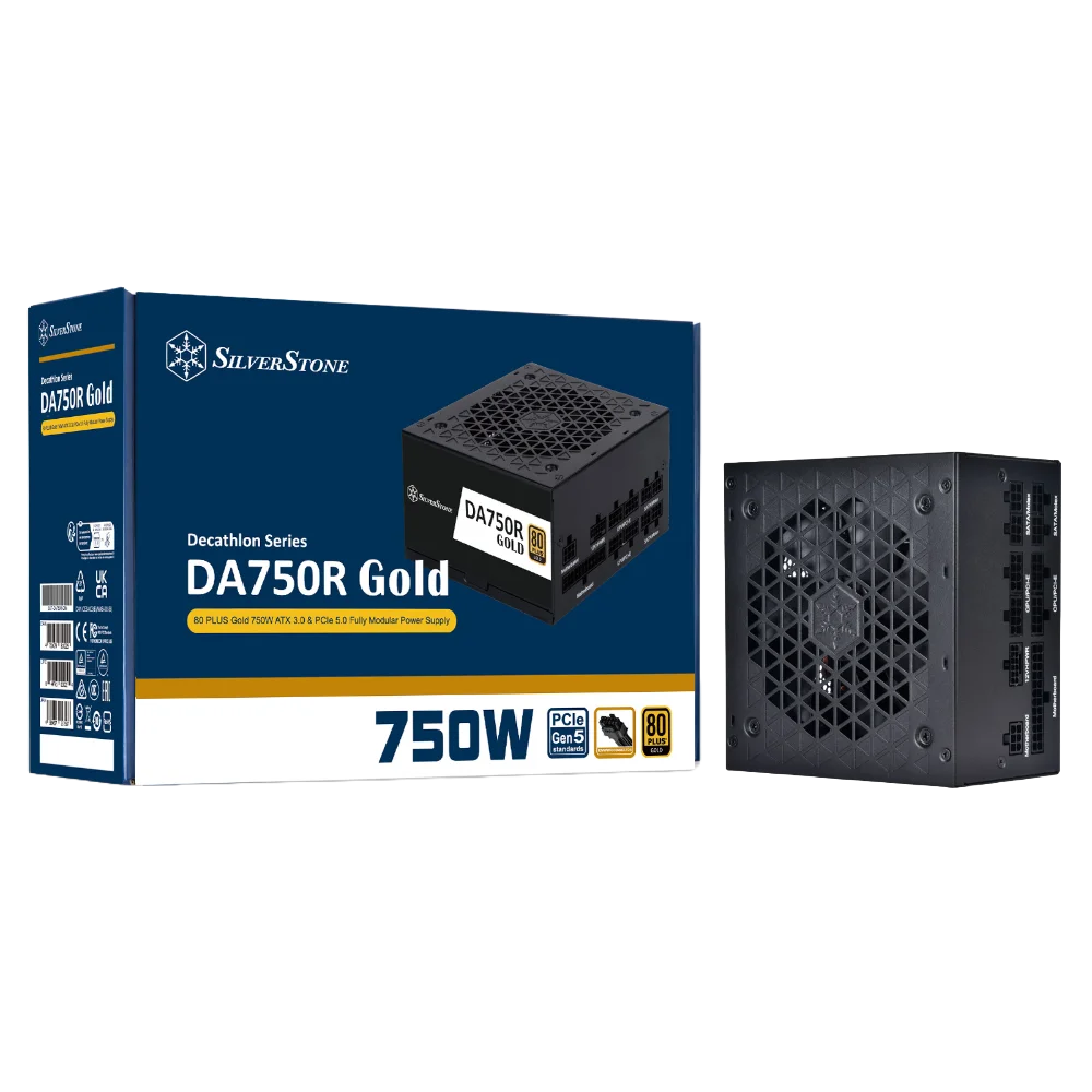 SilverStone DA750R GOLD 750W 80+ Gold Power Supply in Pakistan