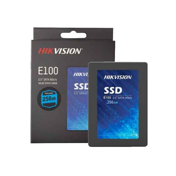 **Option 1 (Focus on the product):**

HIKVISION E100 256GB SATA 2.5' SSD. Fast storage.

**Option 2 (Focus on availability):**

Get the HIKVISION E100 256