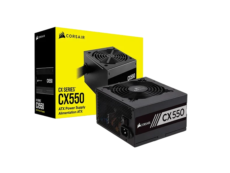 CORSAIR CX Series CX550 550W 80 PLUS Bronze ATX Power Supply