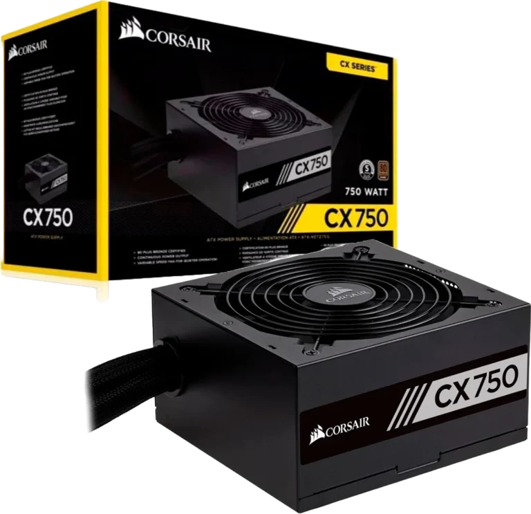 CORSAIR CX Series CX750 750W 80 PLUS Bronze ATX Power Supply