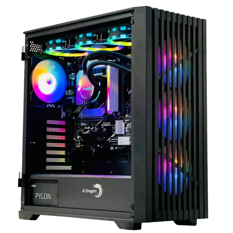 E-Dragon Mushu ATX Gaming Case – Black