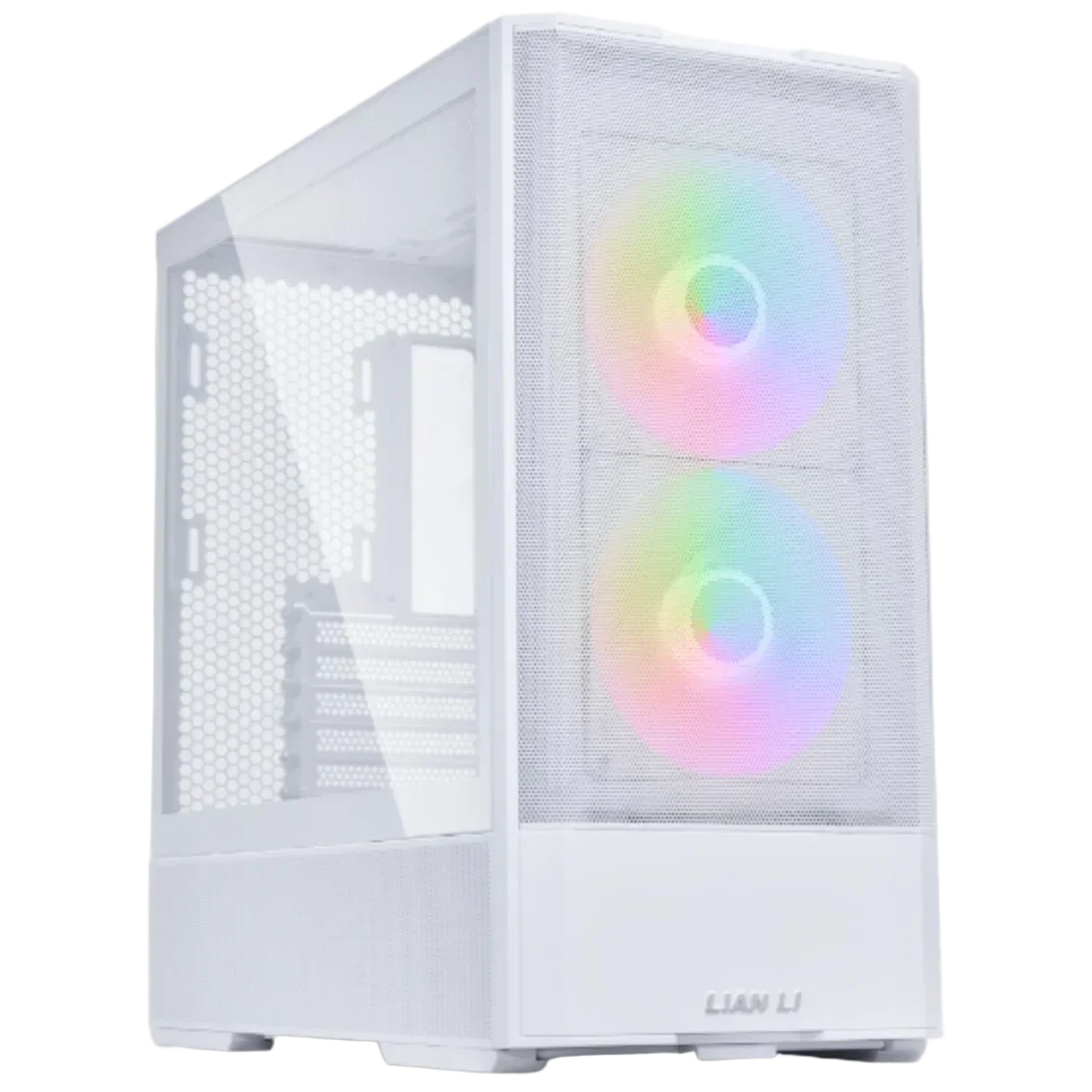 Lian Li LANCOOL 207 ATX Gaming Case – Snow White