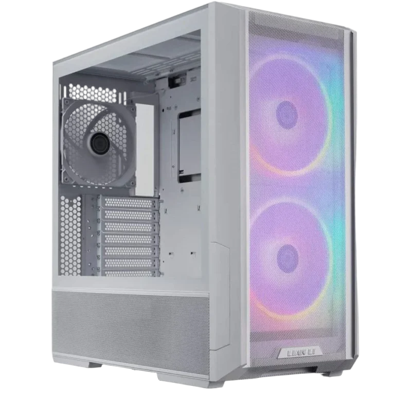 Lian Li LANCOOL 216RW ATX Gaming Case - White
