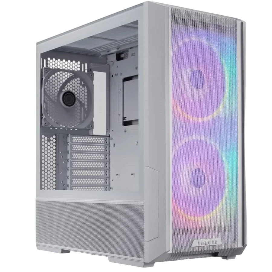 Lian Li LANCOOL 216RW ATX Gaming Case - White
