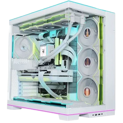 Lian Li O11D EVO RGB ATX Gaming Case - White