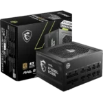 MSI MAG A750GL PCIE5 750W 80 PLUS Gold Fully Modular ATX 3.1 Power Supply