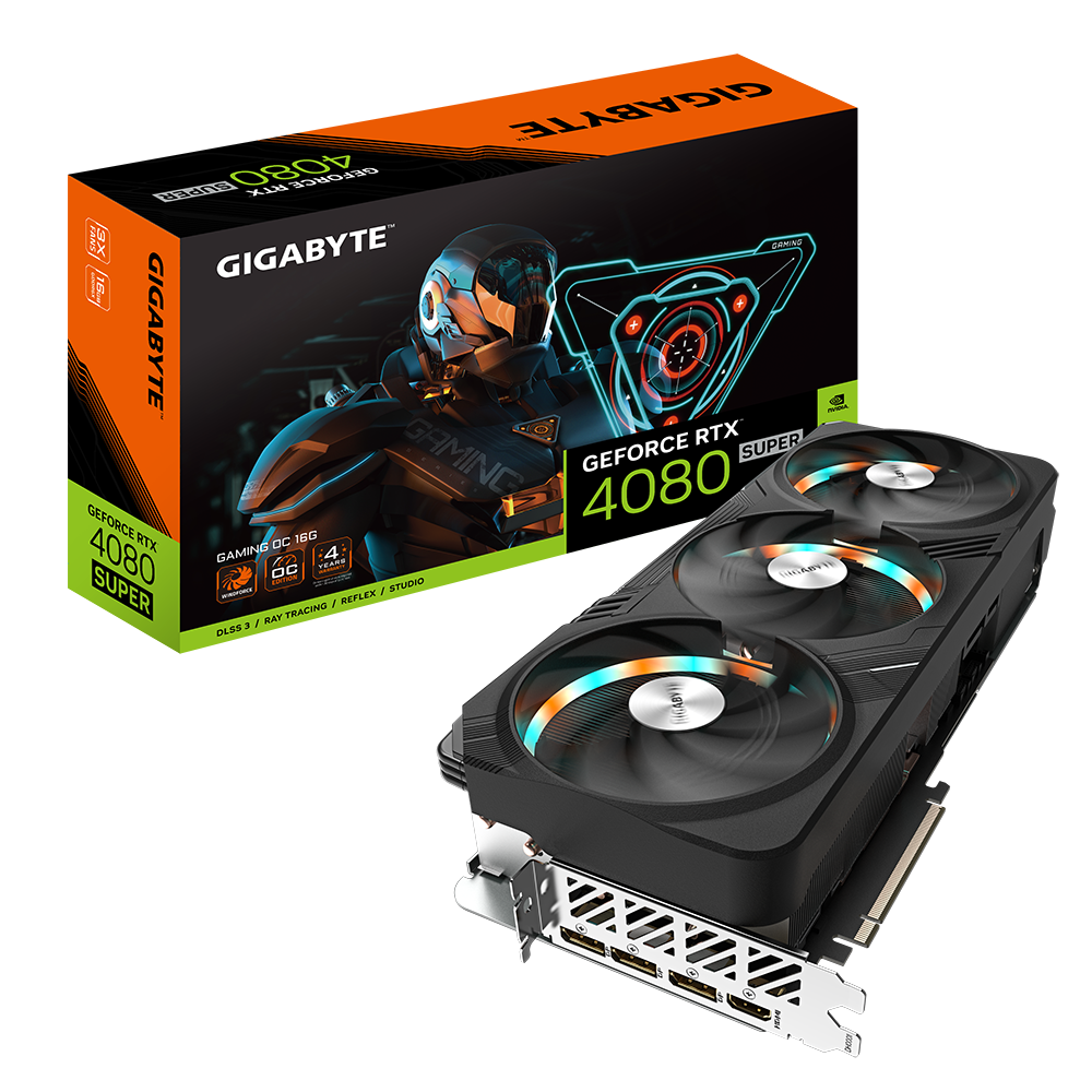 Gigabyte GAMING OC RTX 4080 Super 16GB GPU NEW | Buy Now!