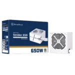 SilverStone Strider 650 650W 80 PLUS 230V EU ATX Power Supply - White