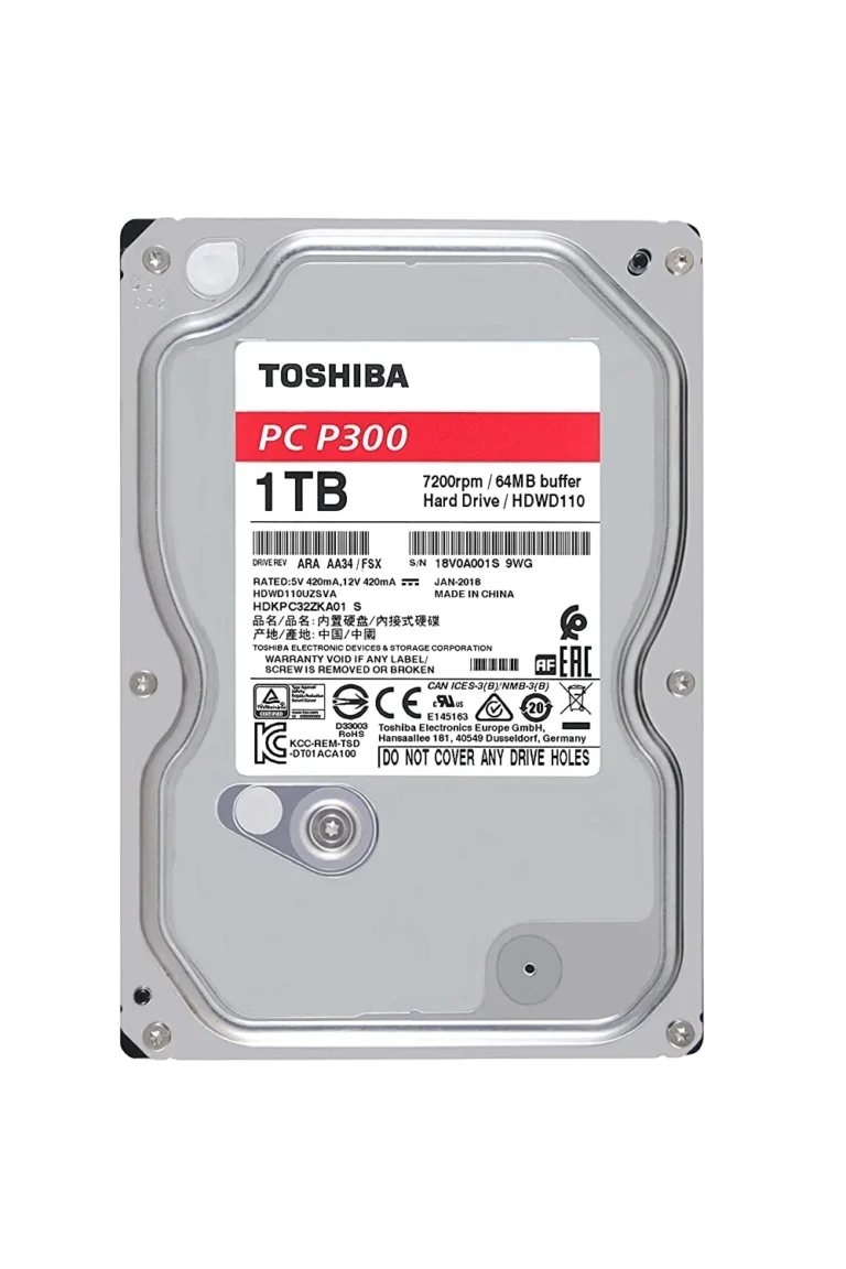 Toshiba 1TB 3.5" SATA HDD