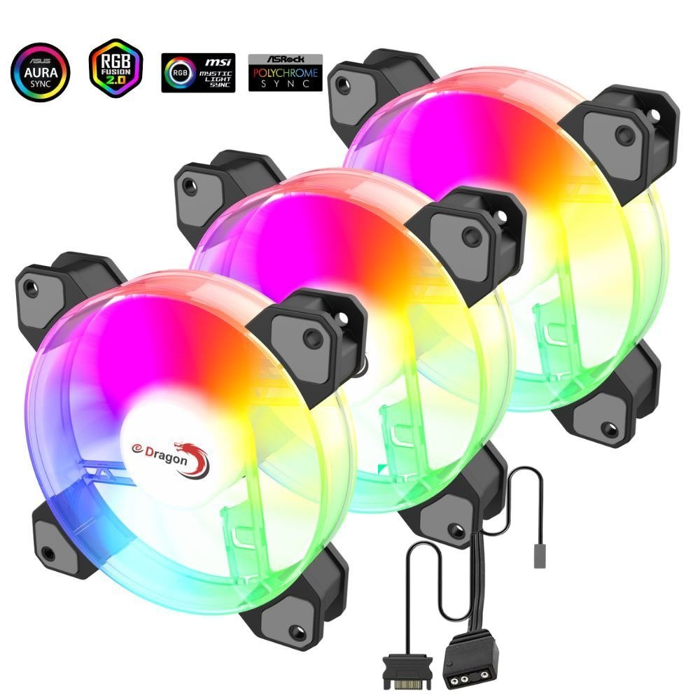 e-Dragon Chinkook ARFB Black Fans Kit (Pack of 3 fans) Pakistan – e-D…