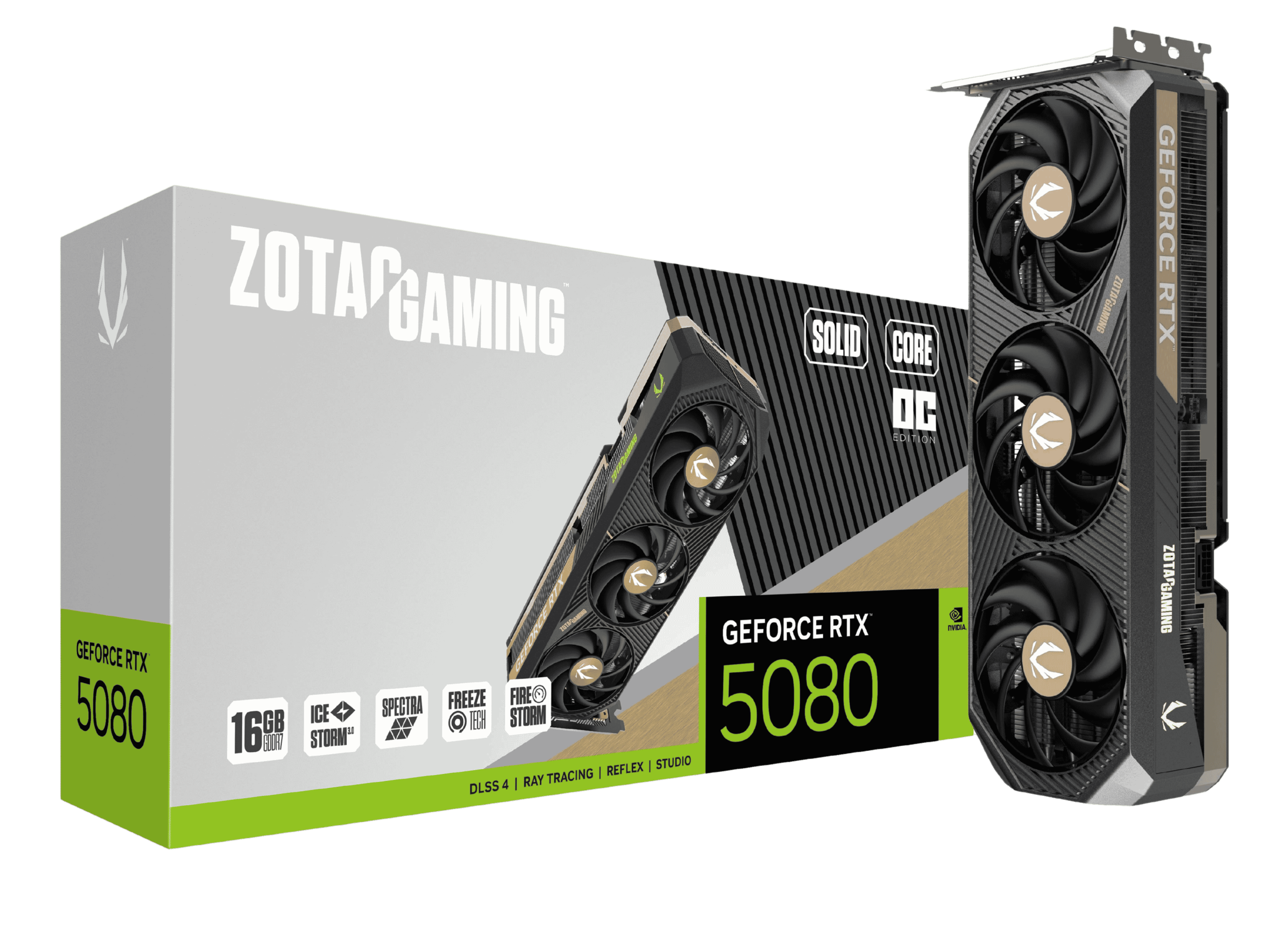 ZOTAC SOLID RTX 5070 12GB GPU TRI FAN NEW | Power Up!